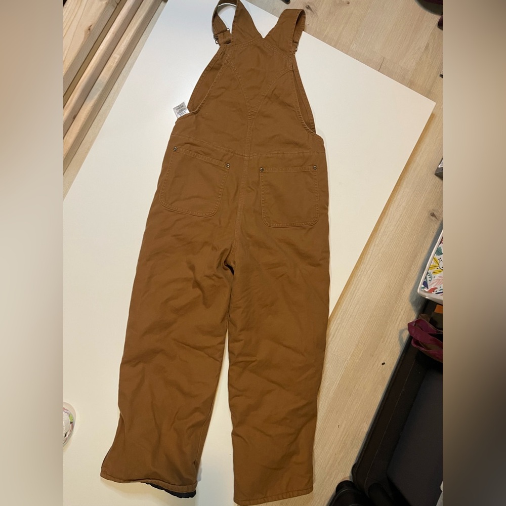 Carhartt boy Tan Overalls